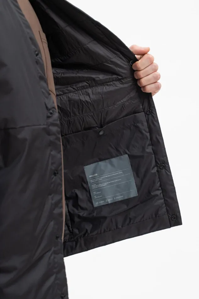 Men Otto Light Pertex Black Norse Projects Outerwear