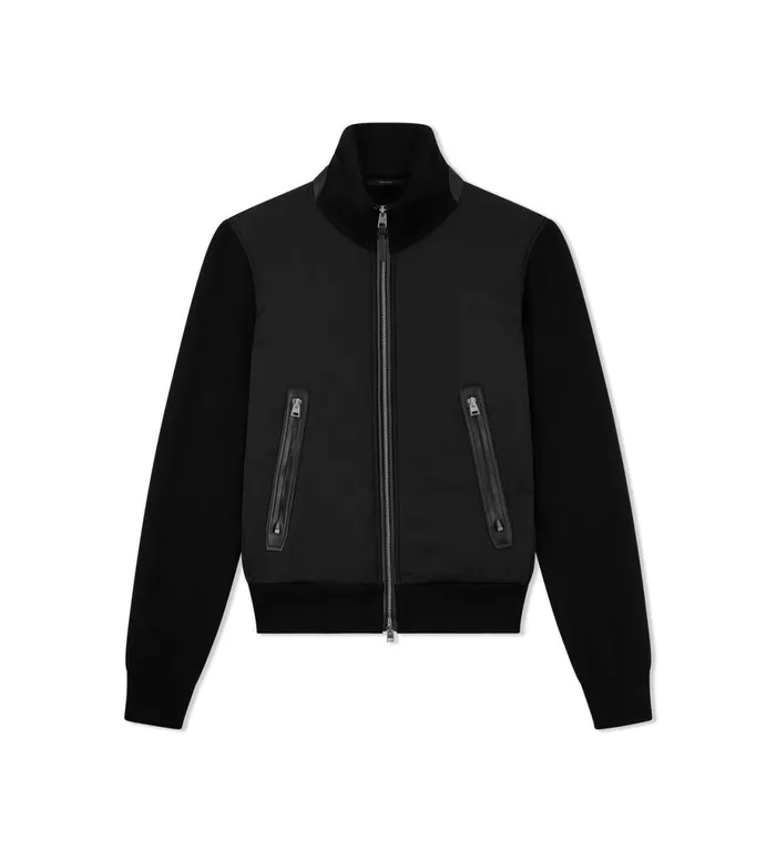 Men Outerwear Tom Ford Nylon Down Front Blouson