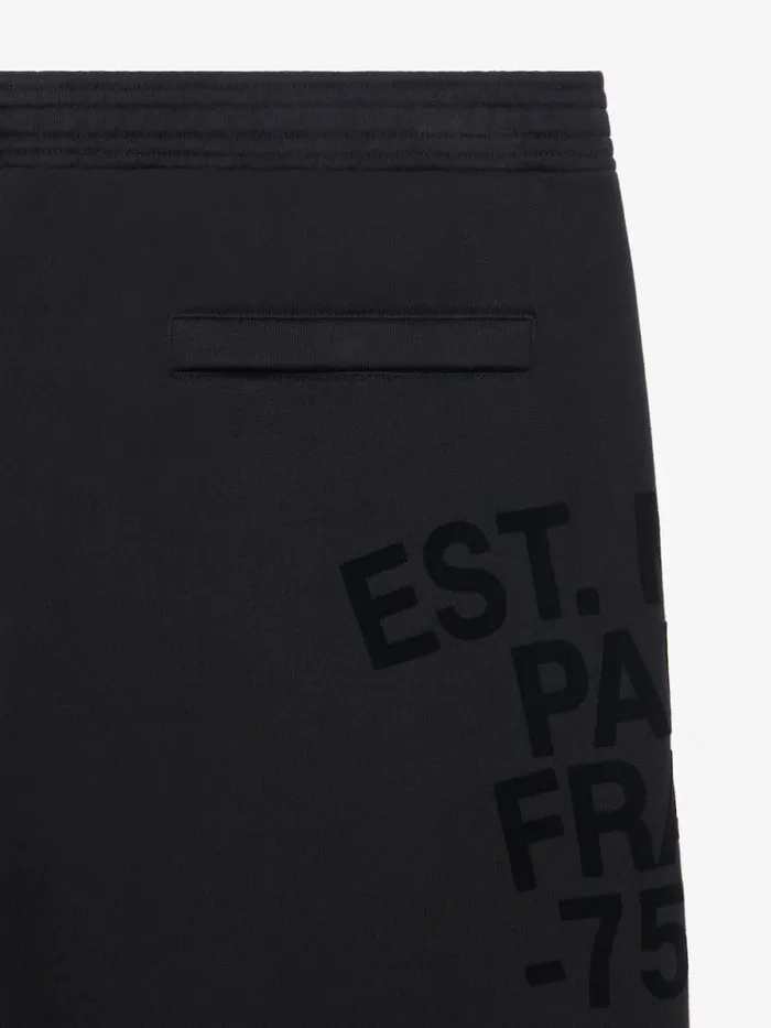 Men Pants and Shorts Givenchy GIVENCHY Jogger Pants In Fleece Black