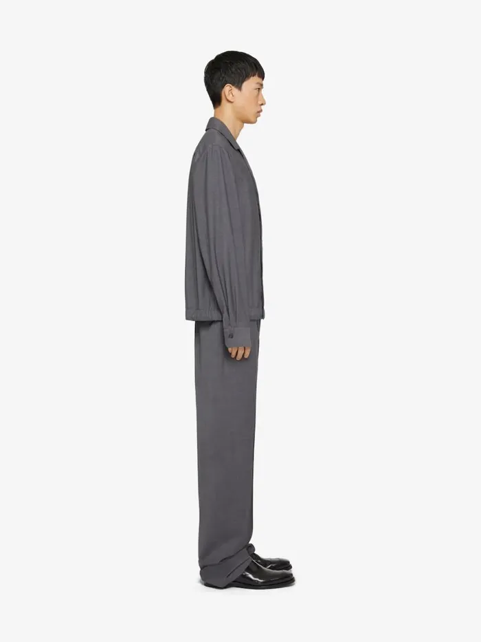 Men Pants and Shorts Givenchy Slim Fit Jogger Pants In Wool Medium Grey