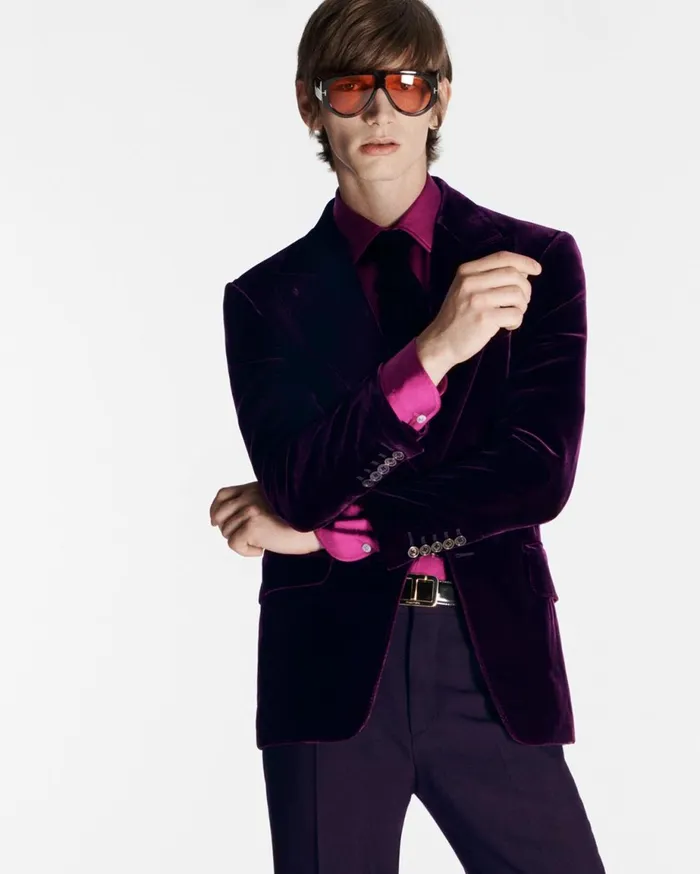 Men Pants and Shorts Tom Ford Wool Mohair Twill Atticus Trouser Burgundy Men Pants and Shorts Tom Ford Wool Mohair Twill Atticus Trouser Burgundy