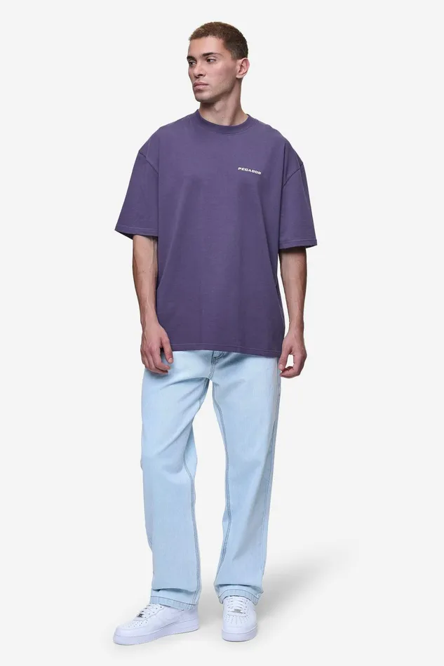 Men Pegador Basic Bottoms Baltra Baggy Jeans Washed Cold Blue Men Pegador Basic Bottoms Baltra Baggy Jeans Washed Cold Blue