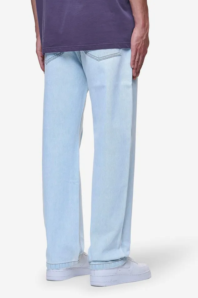 Men Pegador Basic Bottoms Baltra Baggy Jeans Washed Cold Blue Men Pegador Basic Bottoms Baltra Baggy Jeans Washed Cold Blue