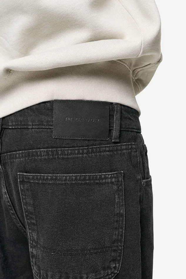 Men Pegador Basic Bottoms Daule Baggy Workwear Jeans Washed Black Men Pegador Basic Bottoms Daule Baggy Workwear Jeans Washed Black