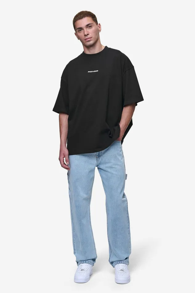 Men Pegador Basic Bottoms Daule Baggy Workwear Jeans Washed Light Blue Men Pegador Basic Bottoms Daule Baggy Workwear Jeans Washed Light Blue