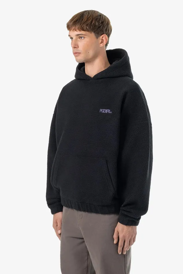 Men Pegador Hoodies Baye Boxy Fleece Hoodie Black Men Pegador Hoodies Baye Boxy Fleece Hoodie Black
