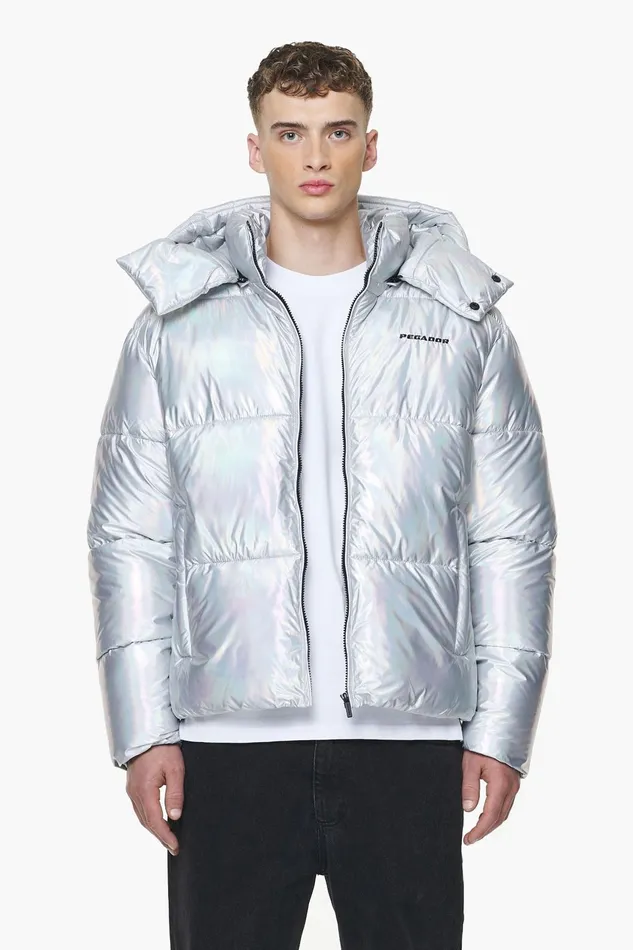 Men Pegador Jacken Margo Puffer Jacket Chrome