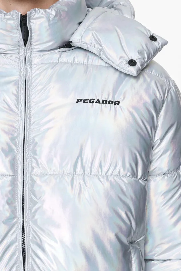 Men Pegador Jacken Margo Puffer Jacket Chrome Men Pegador Jacken Margo Puffer Jacket Chrome