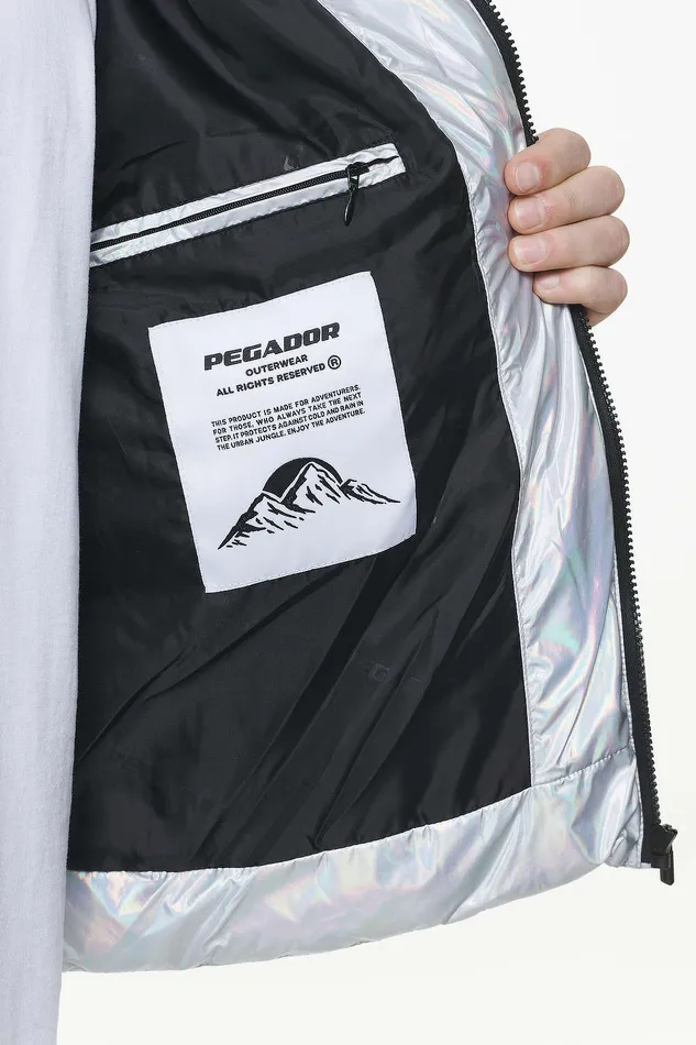 Men Pegador Jacken Margo Puffer Jacket Chrome Men Pegador Jacken Margo Puffer Jacket Chrome