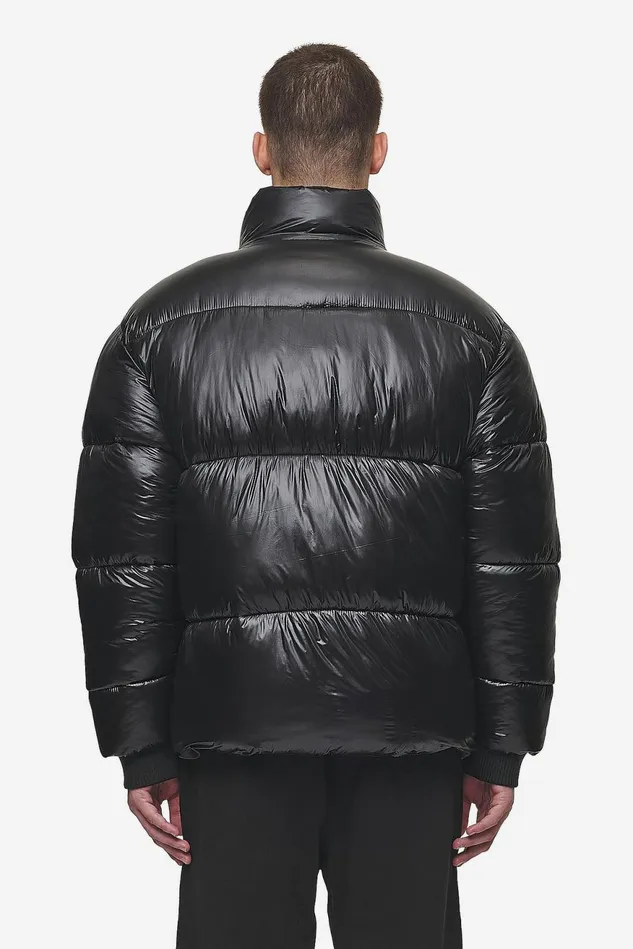 Men Pegador Jacken Solin Light Glossy Puffer Jacket Black