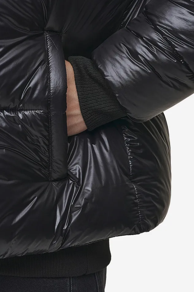 Men Pegador Jacken Solin Light Glossy Puffer Jacket Black