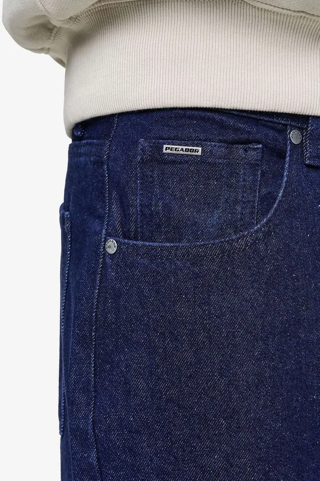 Men Pegador Jeans Baltra Baggy Jeans Raw Blue