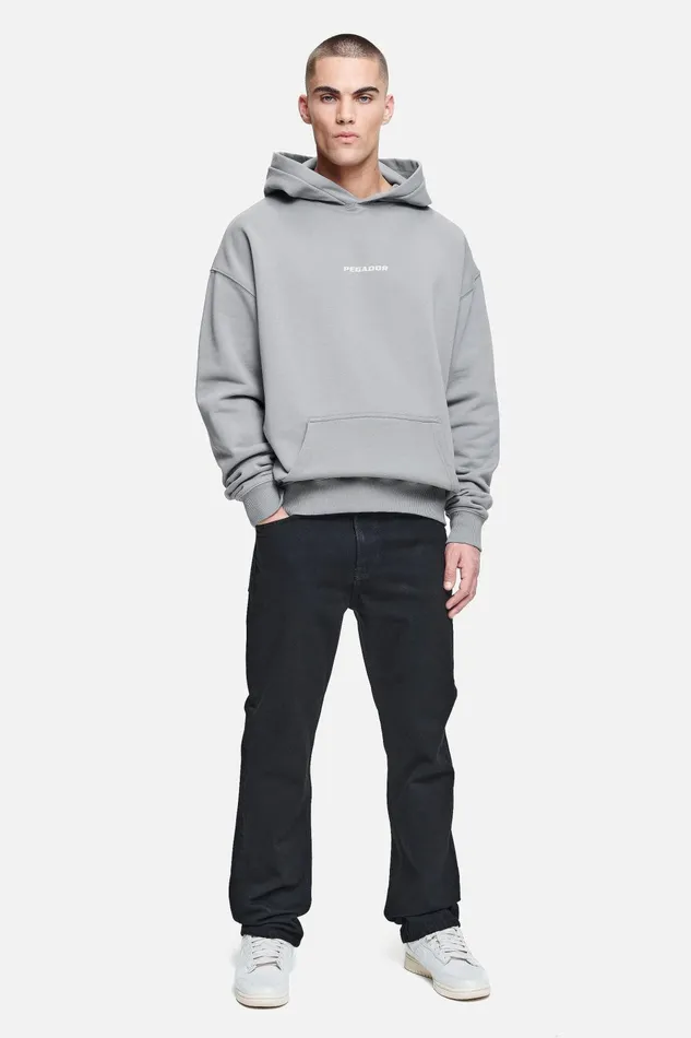 Men Pegador Jeans Baures Straight Jeans Deep Black