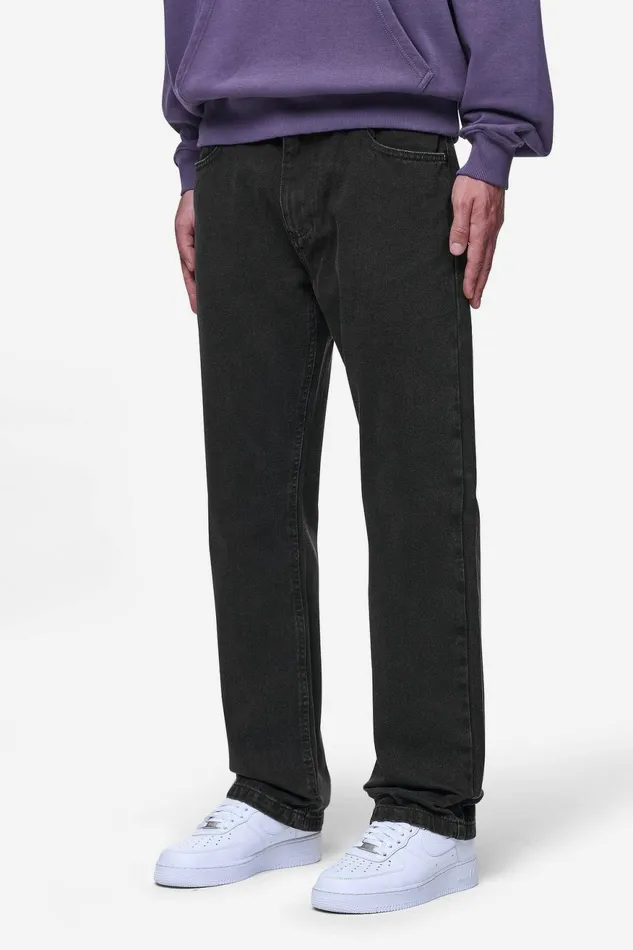 Men Pegador Jeans Baures Straight Jeans Washed Black
