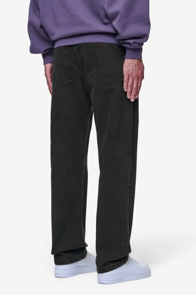 Men Pegador Jeans Baures Straight Jeans Washed Black