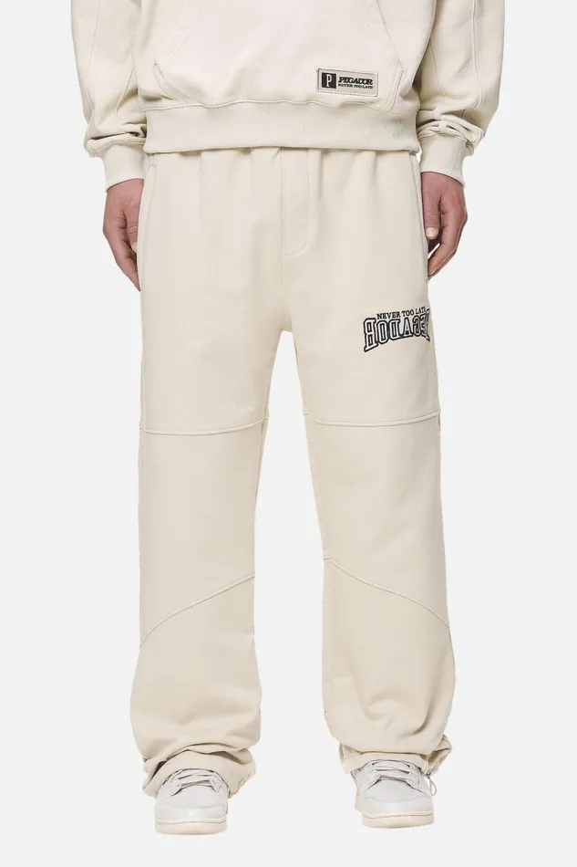 Men Pegador Pants and Joggers Beech Baggy Sweat Pants Washed Desert Sand