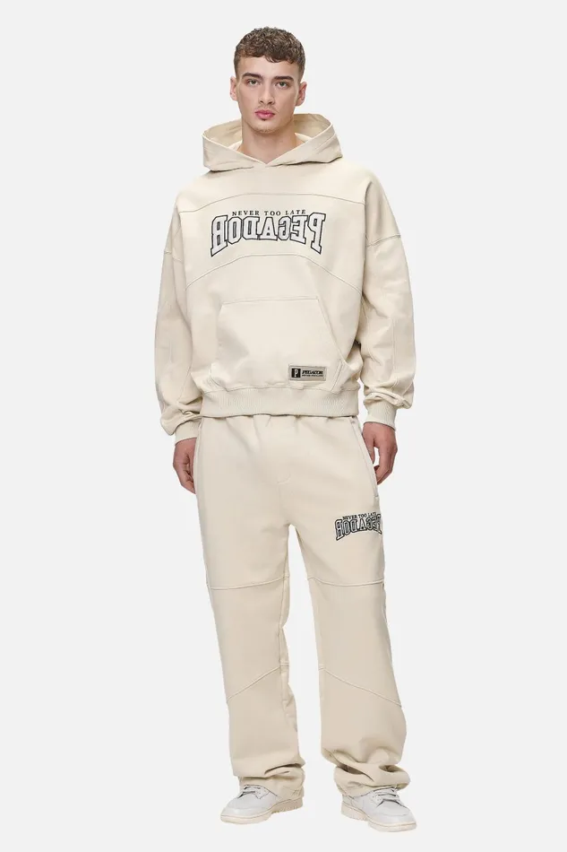 Men Pegador Pants and Joggers Beech Baggy Sweat Pants Washed Desert Sand Men Pegador Pants and Joggers Beech Baggy Sweat Pants Washed Desert Sand
