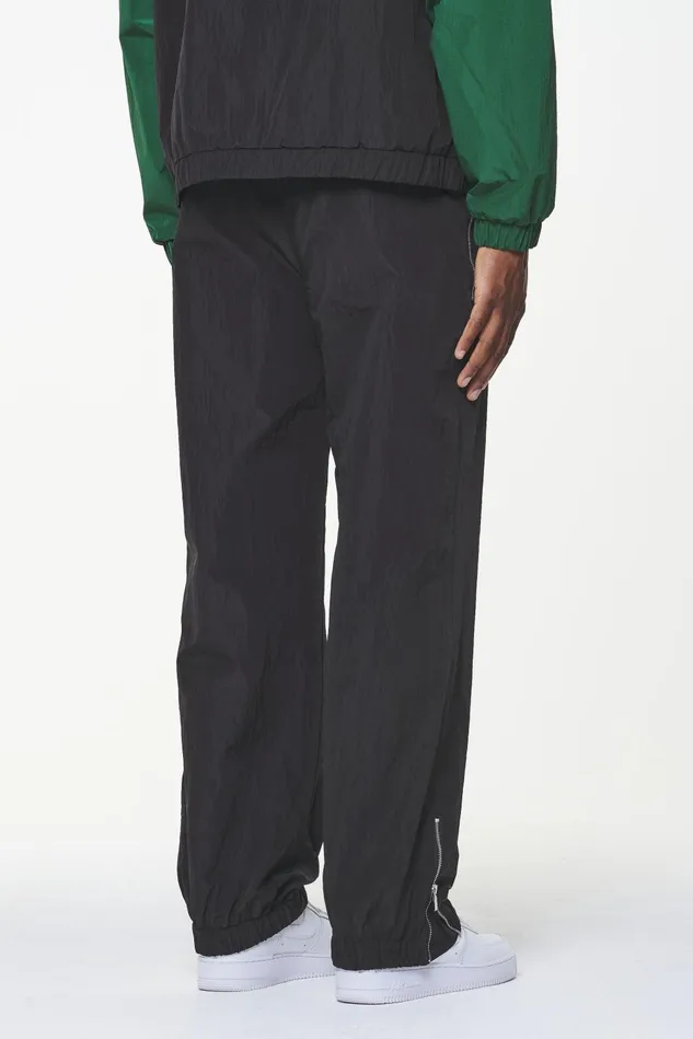 Men Pegador Pants and Joggers Firb Wide Track Pants Onyx Black Men Pegador Pants and Joggers Firb Wide Track Pants Onyx Black