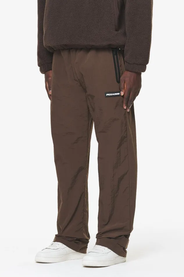 Men Pegador Pants and Joggers Rydal Tech Pants Oak Brown