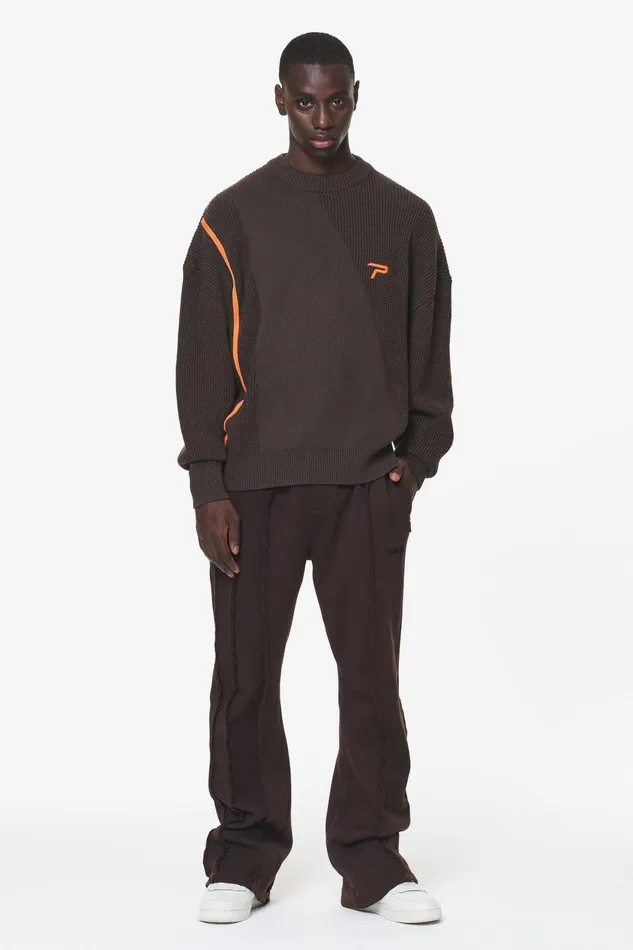 Men Pegador Sweaters Deary Knit Sweater Oak Brown Men Pegador Sweaters Deary Knit Sweater Oak Brown