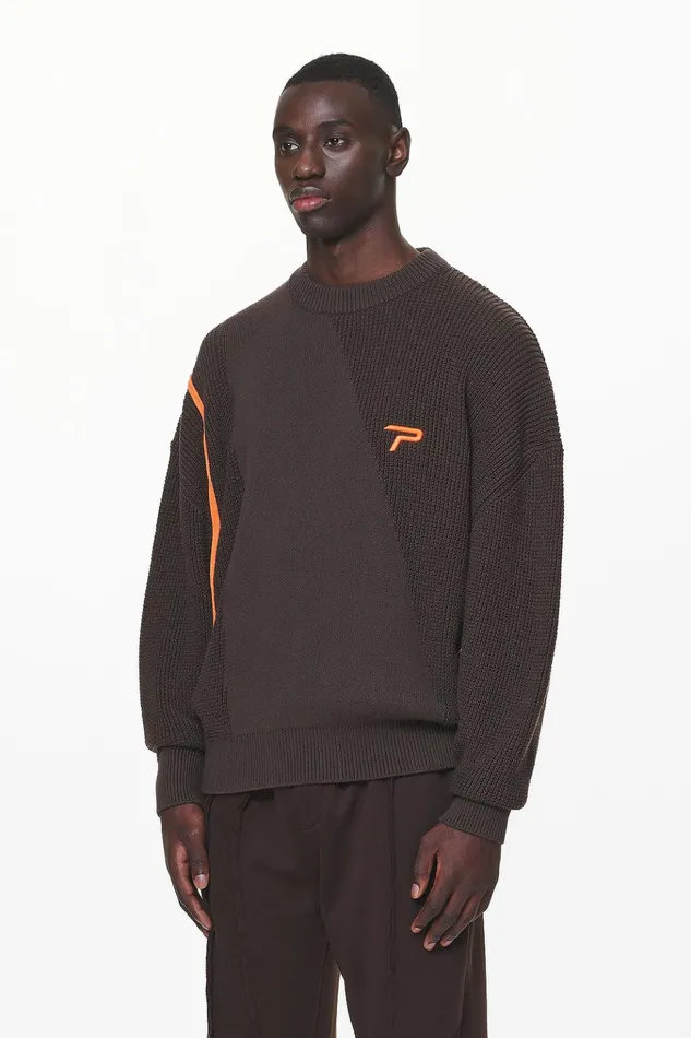 Men Pegador Sweaters Deary Knit Sweater Oak Brown Men Pegador Sweaters Deary Knit Sweater Oak Brown