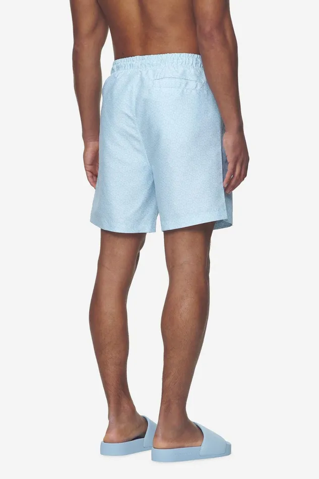 Men Pegador Swim Shorts Kempton Monogram Swim Shorts Baby Blue Men Pegador Swim Shorts Kempton Monogram Swim Shorts Baby Blue