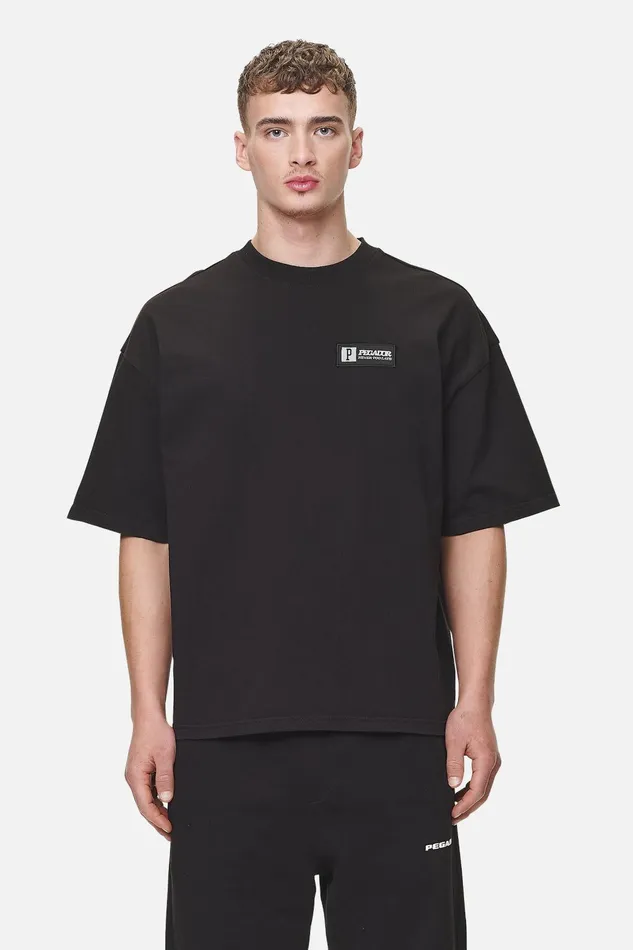 Men Pegador Tees Antigua Oversized Tee Washed Black