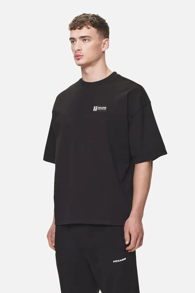 Men Pegador Tees Antigua Oversized Tee Washed Black
