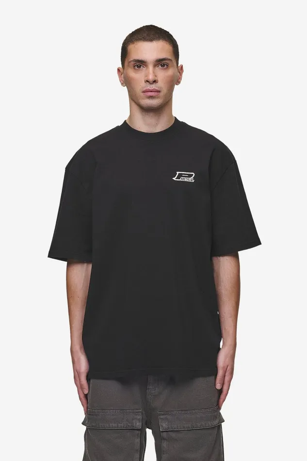 Men Pegador Tees Fox Oversized Tee Washed Black Men Pegador Tees Fox Oversized Tee Washed Black