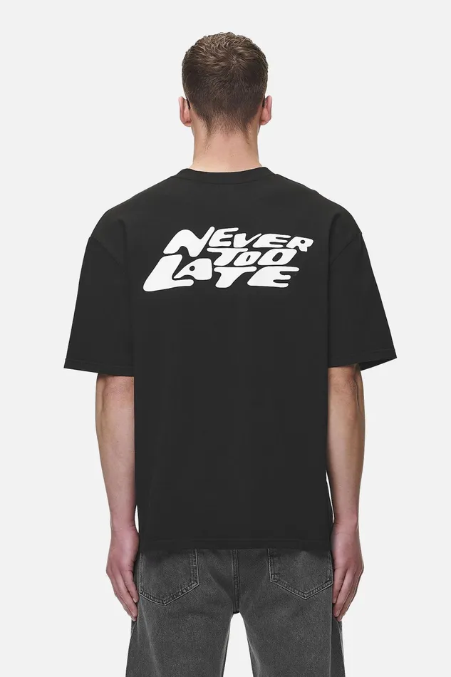 Men Pegador Tees Narson Oversized Tee Washed Black