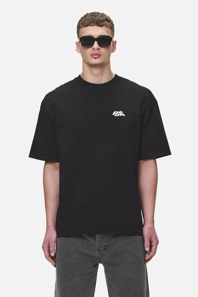 Men Pegador Tees Narson Oversized Tee Washed Black