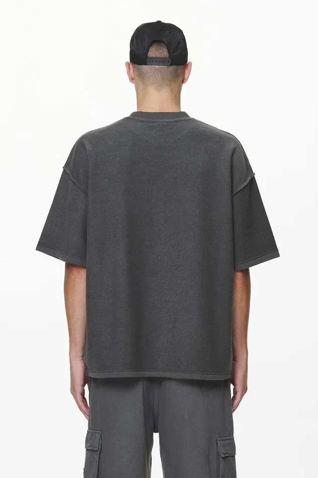 Men Pegador Tees Wintor Inside Out Boxy Tee Washed Volcano Grey Men Pegador Tees Wintor Inside Out Boxy Tee Washed Volcano Grey