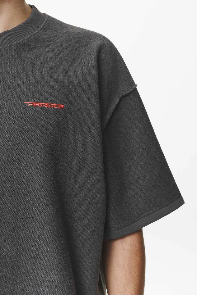 Men Pegador Tees Wintor Inside Out Boxy Tee Washed Volcano Grey Men Pegador Tees Wintor Inside Out Boxy Tee Washed Volcano Grey