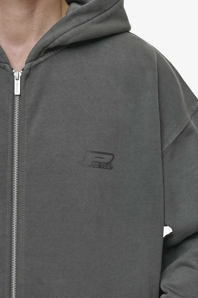 Men Pegador Zip Hoodies Lance Oversized Sweat Jacket Vintage Anthracite Men Pegador Zip Hoodies Lance Oversized Sweat Jacket Vintage Anthracite