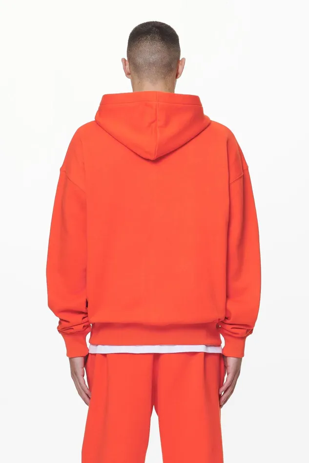 Men Pegador Zip Hoodies Logo Oversized Sweat Jacket Washed Signal Red Gum Men Pegador Zip Hoodies Logo Oversized Sweat Jacket Washed Signal Red Gum