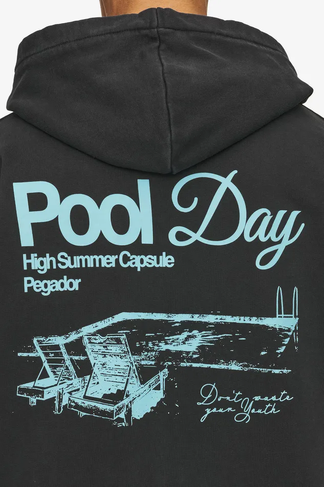 Men Pegador Zip Hoodies Patino Oversized Sweat Jacket Vintage Black Men Pegador Zip Hoodies Patino Oversized Sweat Jacket Vintage Black