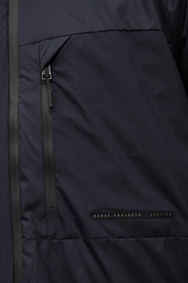 Men Pertex Quantum Midlayer Shirt Dark Navy Norse Projects Outerwear