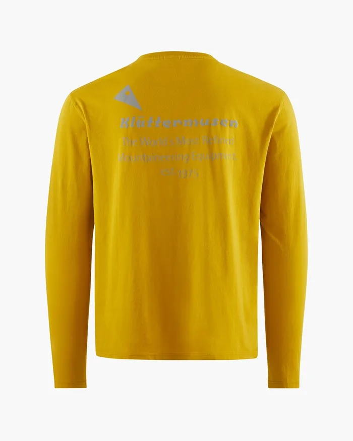 Men Runa Maker Long Sleeve Tee Gold Klttermusen TShirts