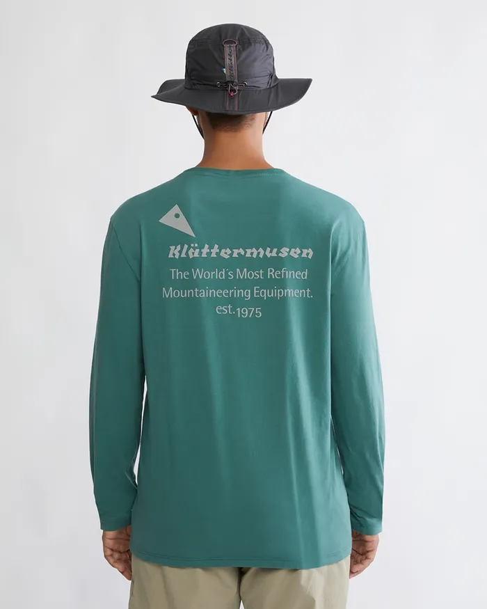 Men Runa Maker Long Sleeve Tee Gold Klttermusen TShirts