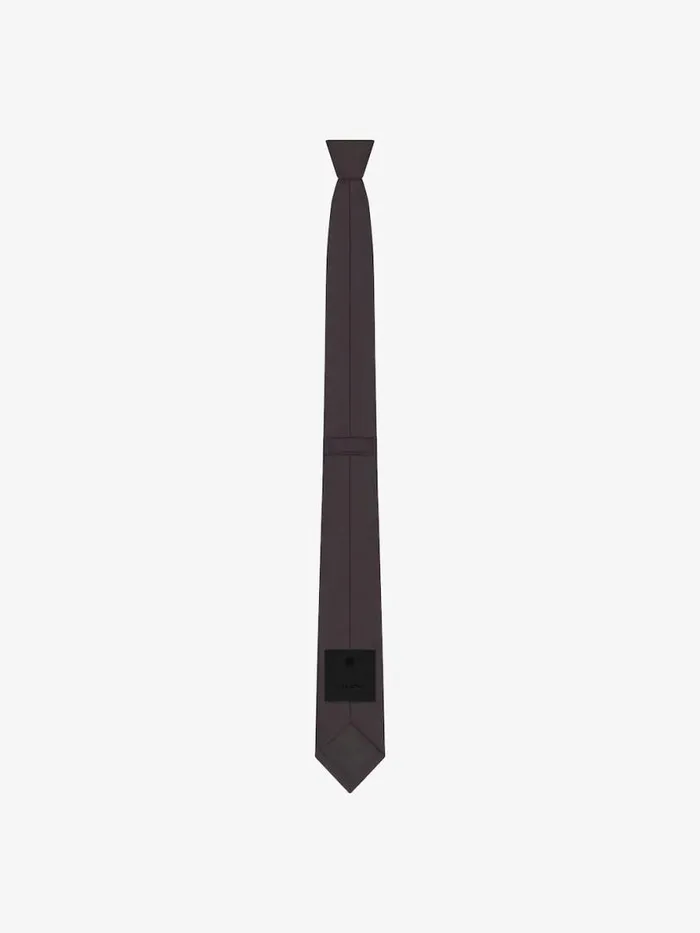 Men Scarves and Ties Givenchy 4G Tie In Silk With Rhinestones Black Men Scarves and Ties Givenchy 4G Tie In Silk With Rhinestones Black