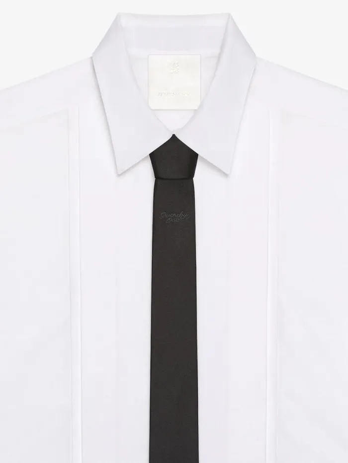Men Scarves and Ties Givenchy GIVENCHY 1952 Tie In Silk Black Men Scarves and Ties Givenchy GIVENCHY 1952 Tie In Silk Black