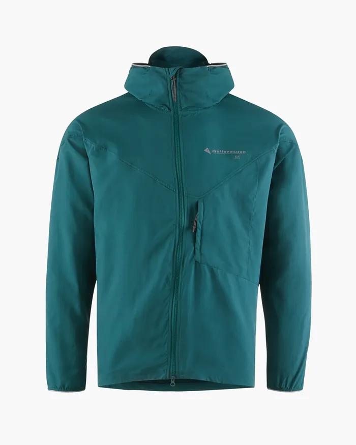 Men Sif Ultralight Oculus Jacket Deep Sea Klttermusen Wind Resistant Jackets