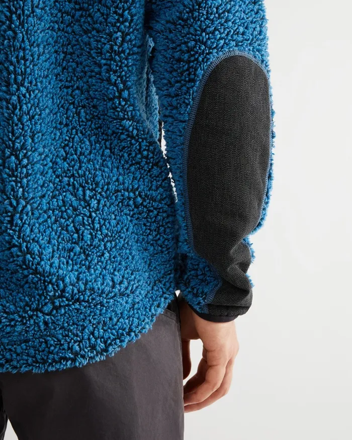 Men Skoll Zip Britta Britta MarakattLabba Cobolt Blue Klttermusen Fleeces and Sweaters