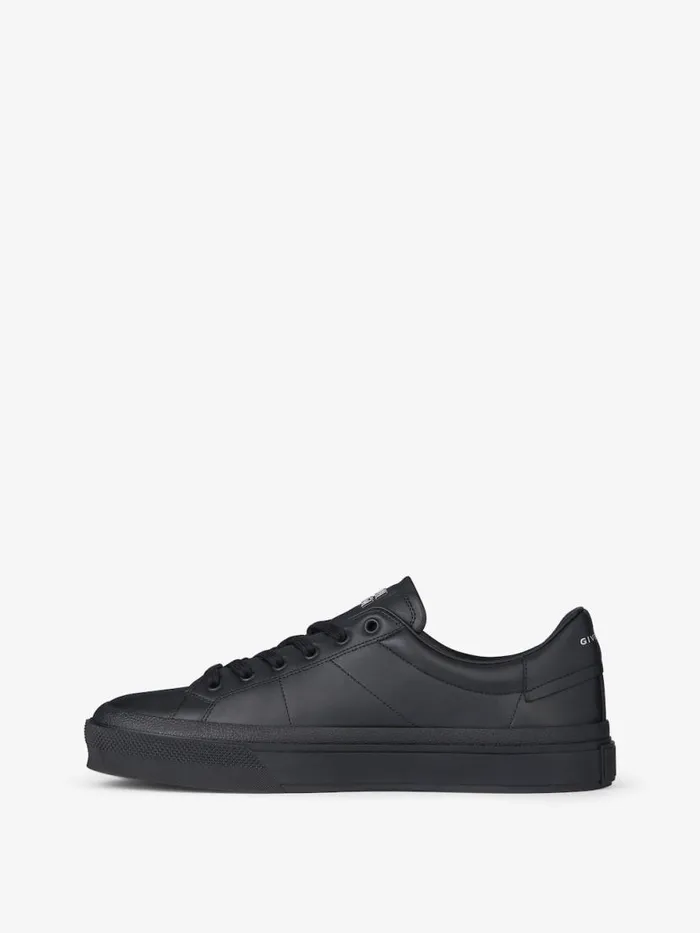 Men Sneakers Givenchy City Sport Sneakers In Leather With Tag Effect 4G Print Blackwhite Men Sneakers Givenchy City Sport Sneakers In Leather With Tag Effect 4G Print Blackwhite