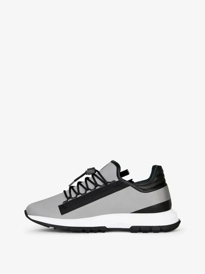Men Sneakers Givenchy Spectre Runner Sneakers In 4G Synthetic Fiber With Zip Greyblack Men Sneakers Givenchy Spectre Runner Sneakers In 4G Synthetic Fiber With Zip Greyblack