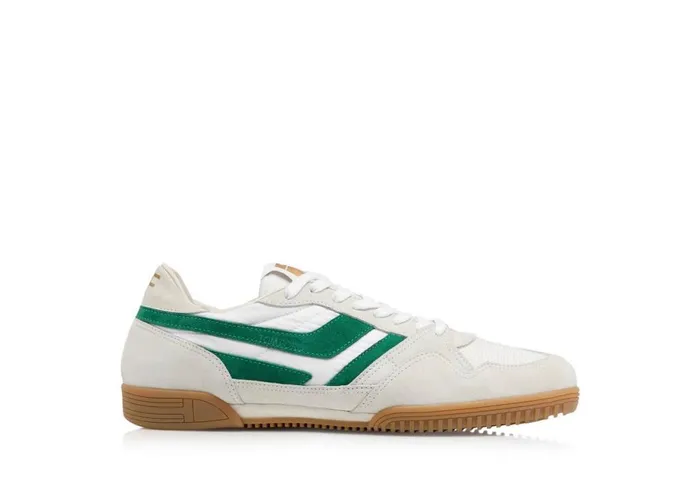 Men Sneakers Tom Ford Suede Jackson Sneaker Whitegreen Amber