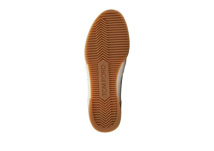 Men Sneakers Tom Ford Suede Jackson Sneaker Whitegreen Amber Men Sneakers Tom Ford Suede Jackson Sneaker Whitegreen Amber