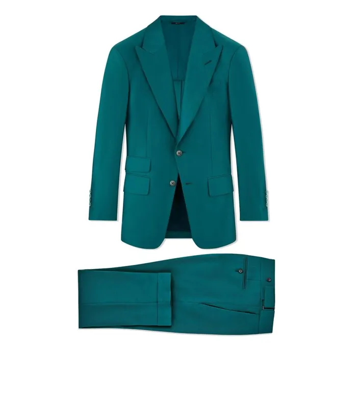 Men Suits Tom Ford Mikado Atticus Suit Jet Blue