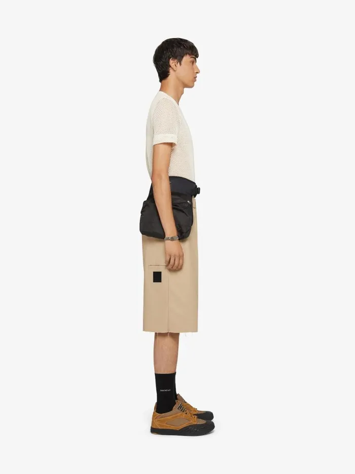 Men TShirts Givenchy Extra Slim Fit Tshirt In Mesh Off White