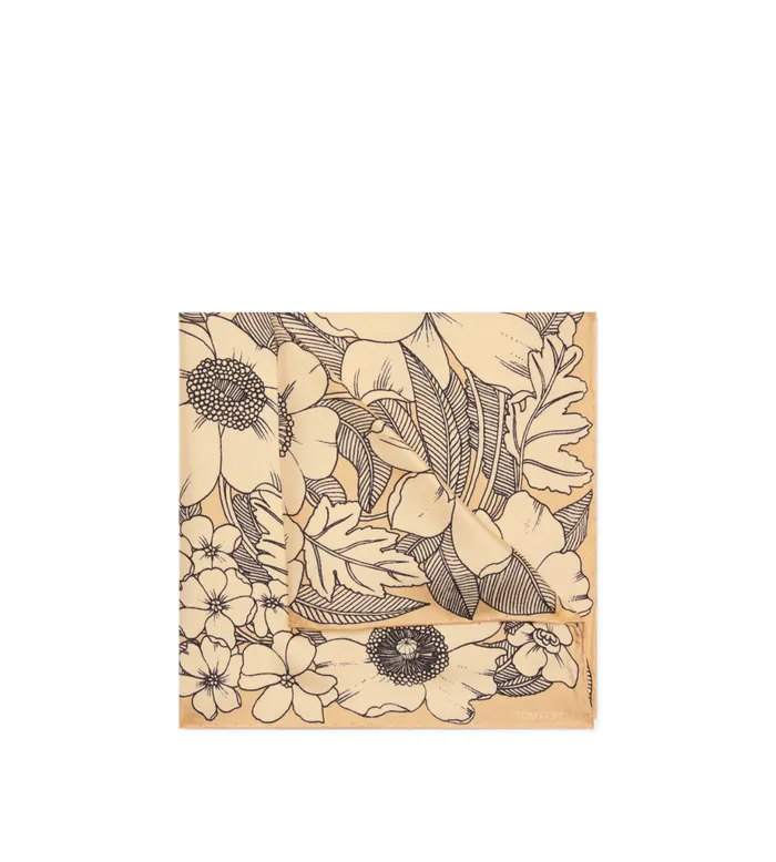 Men Ties and Bow Ties Tom Ford Floral Pocket Square